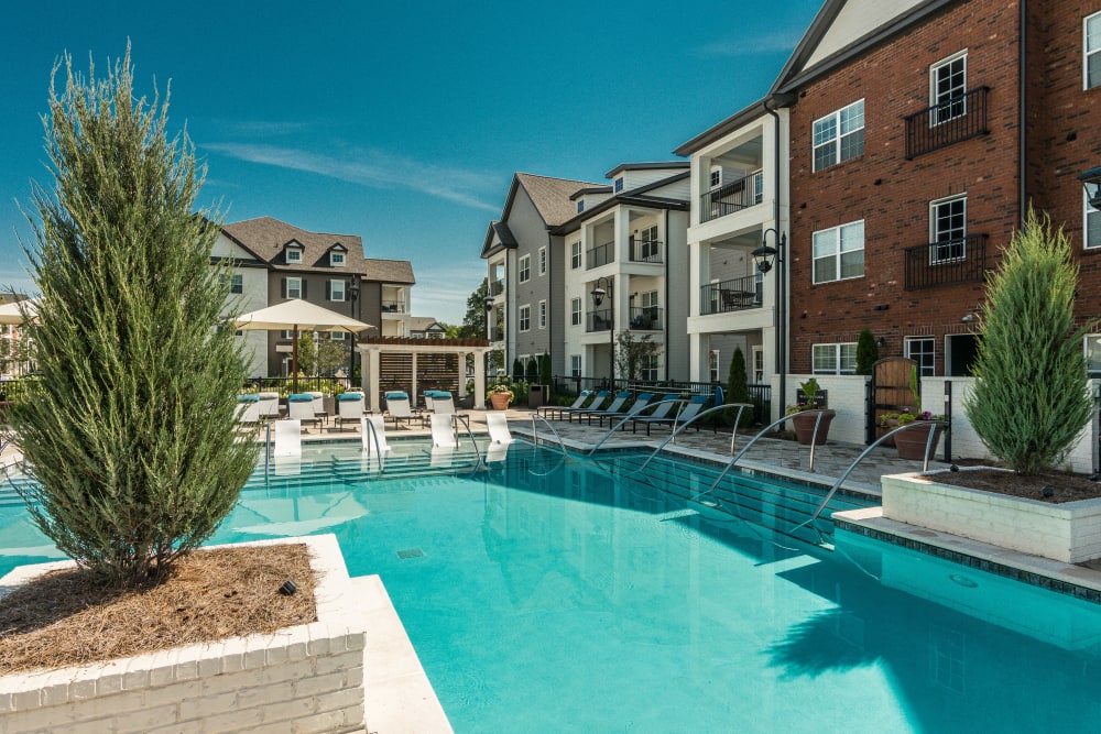 Swimming Pool at Springfield Apartments in Murfreesboro, Tennessee