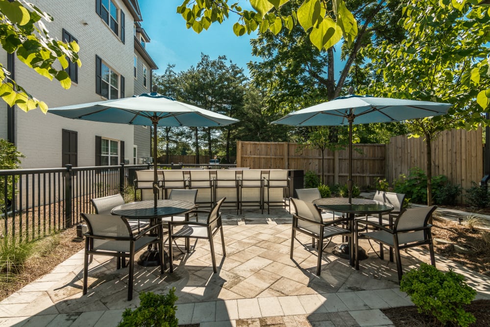 BBQ Grilling Area at Springfield Apartments in Murfreesboro, Tennessee