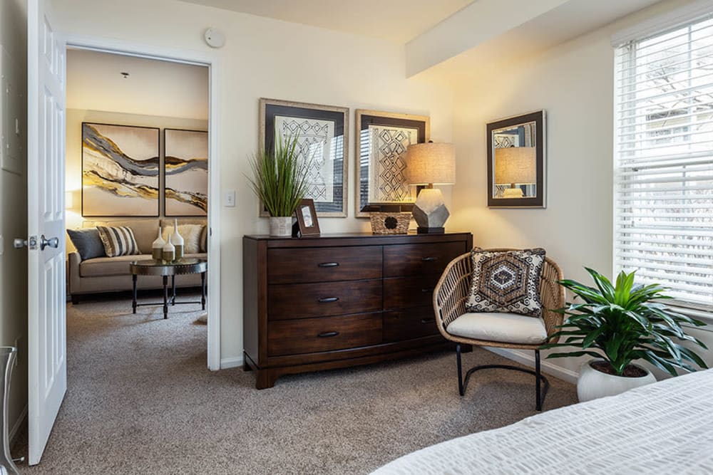 Enjoy a beautiful bedroom at Village of Westover in Dover, Delaware