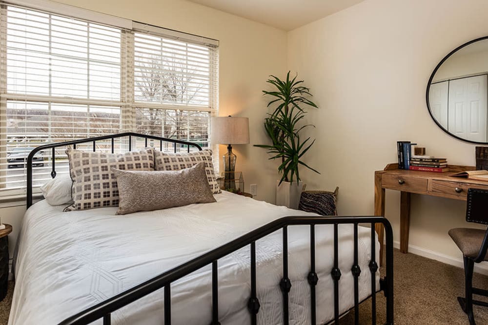 Cozy bedroom at Village of Westover in Dover, Delaware