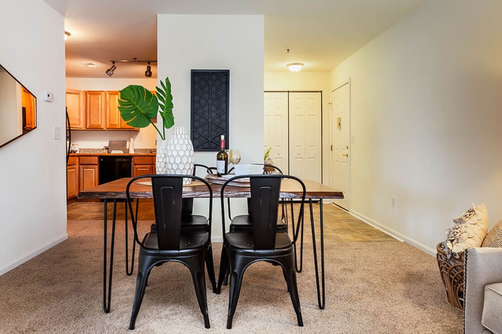 Dining room at Village of Westover in Dover, Delaware