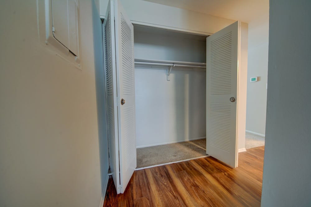 Closet at Beacon Pointe Apartments & Townhomes in Sparrows Point, Maryland