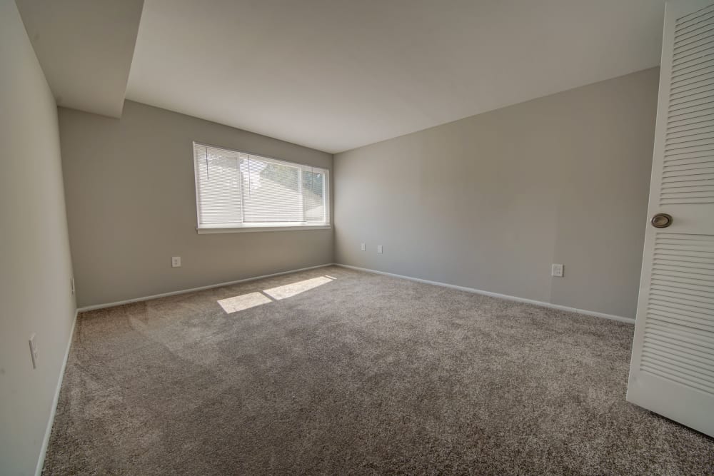 Bright bedroom at Beacon Pointe Apartments & Townhomes in Sparrows Point, Maryland
