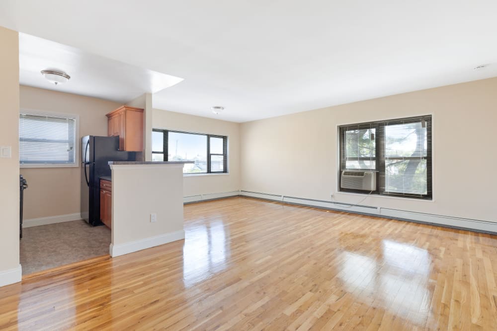 Hardwood flooring at Eagle Rock Apartments at Hicksville/Jericho in Hicksville, New York