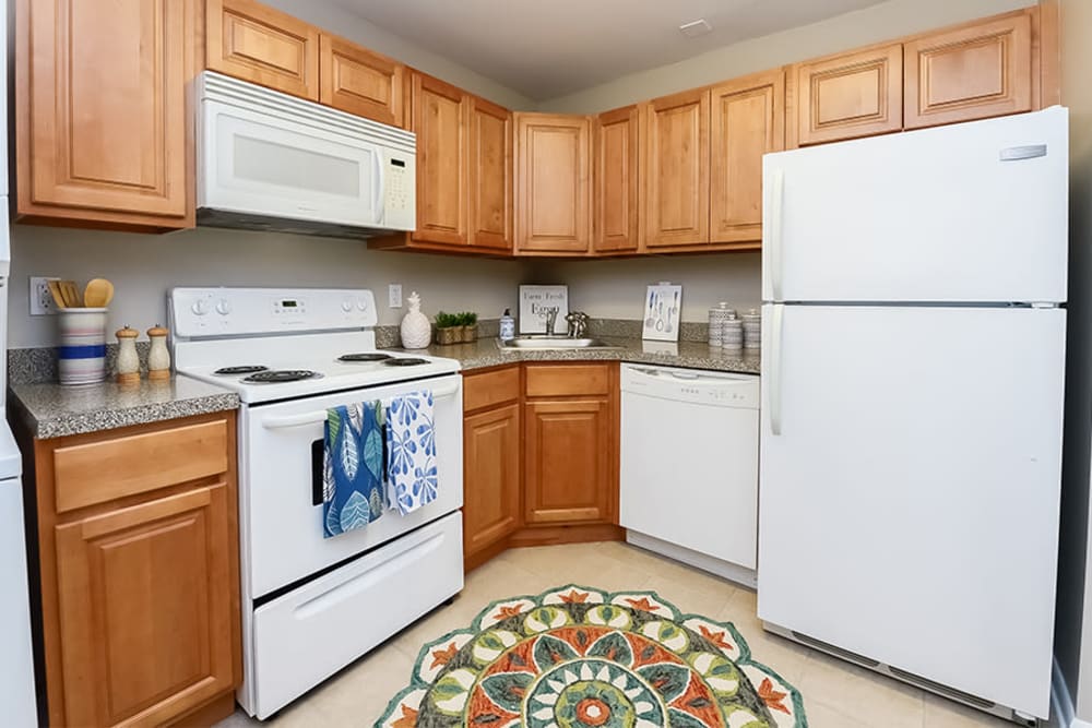 Kitchen at Lumberton Apartment Homes in Lumberton, NJ