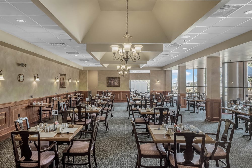 Dining area at Spring Haven in Winter Haven, Florida