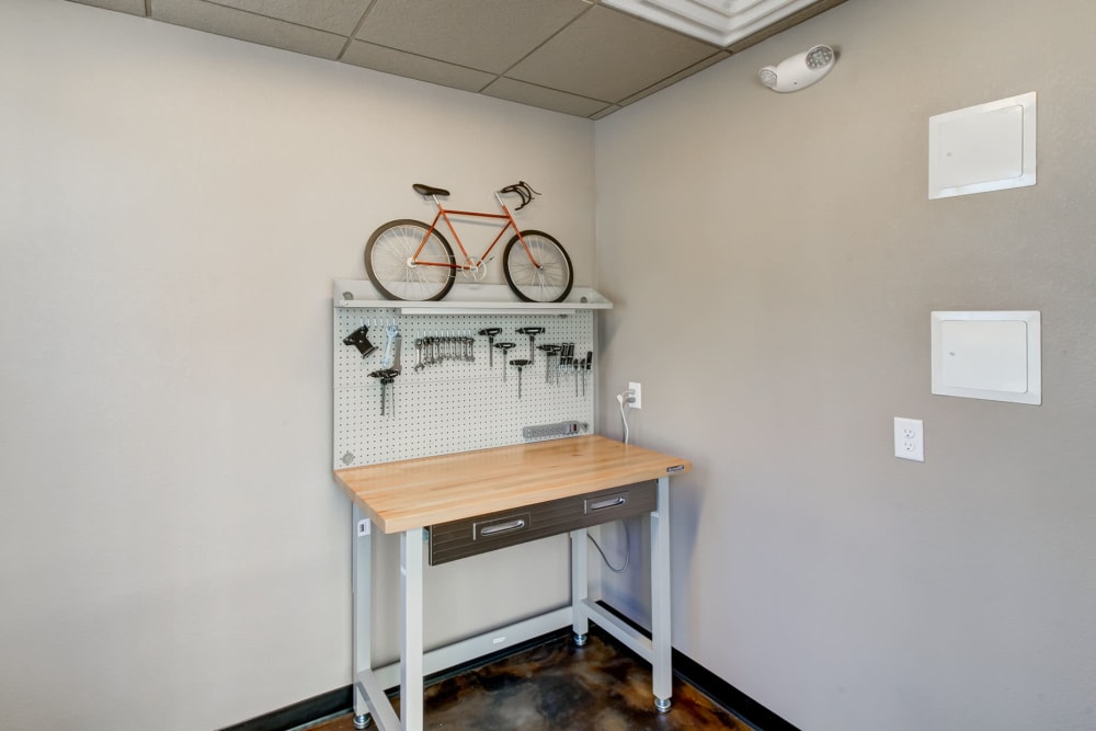 Our Apartments in Timnath, Colorado have a Bike Repair Room