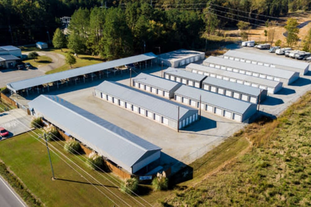 Aerial view of StayLock Storage in Chapin, South Carolina