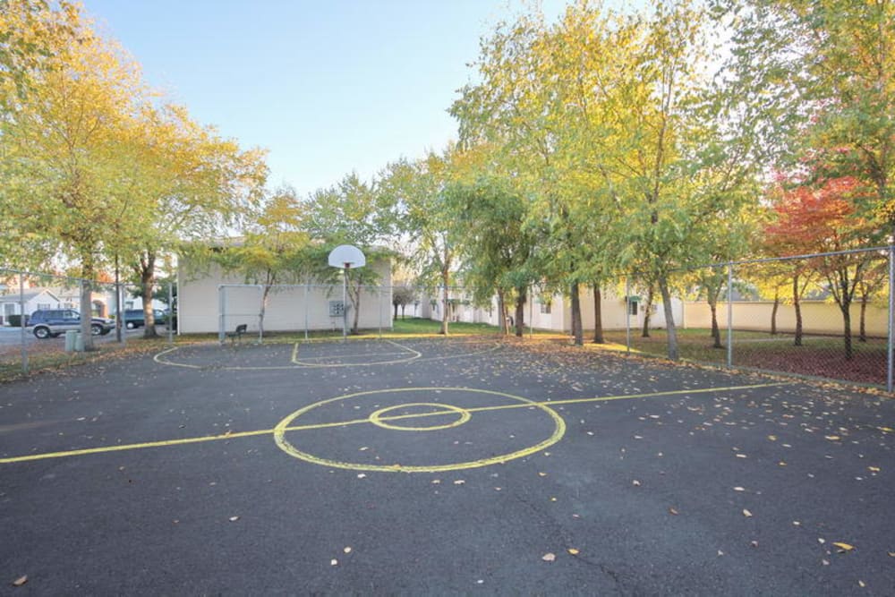 Basketball Court at Marketplace Apartments in Vancouver, Washington