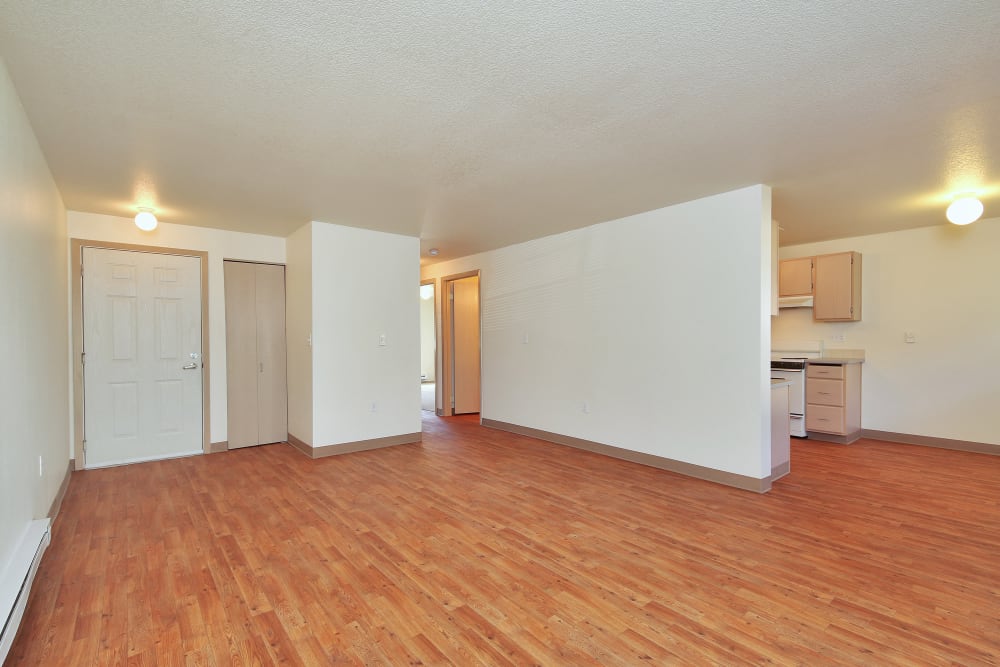 Living Room at Marketplace Apartments in Vancouver, WA