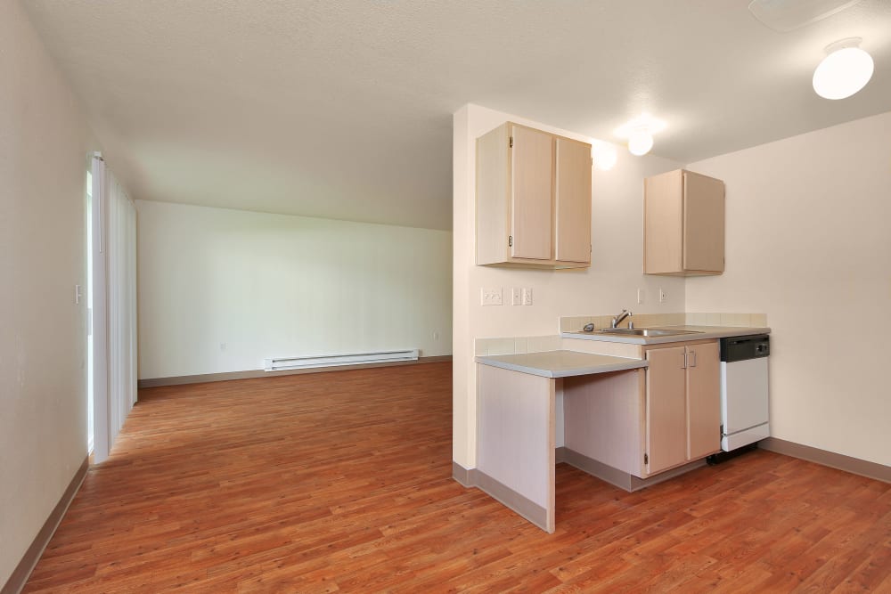 Living Room at Marketplace Apartments in Vancouver, Washington