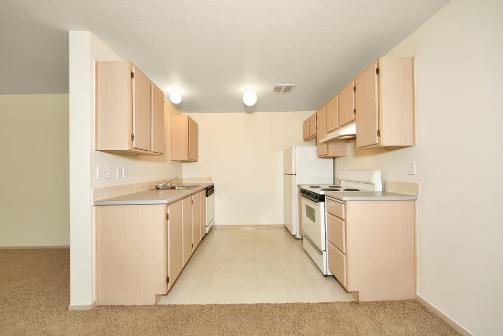 Kitchen at Marketplace Apartments in Vancouver, Washington