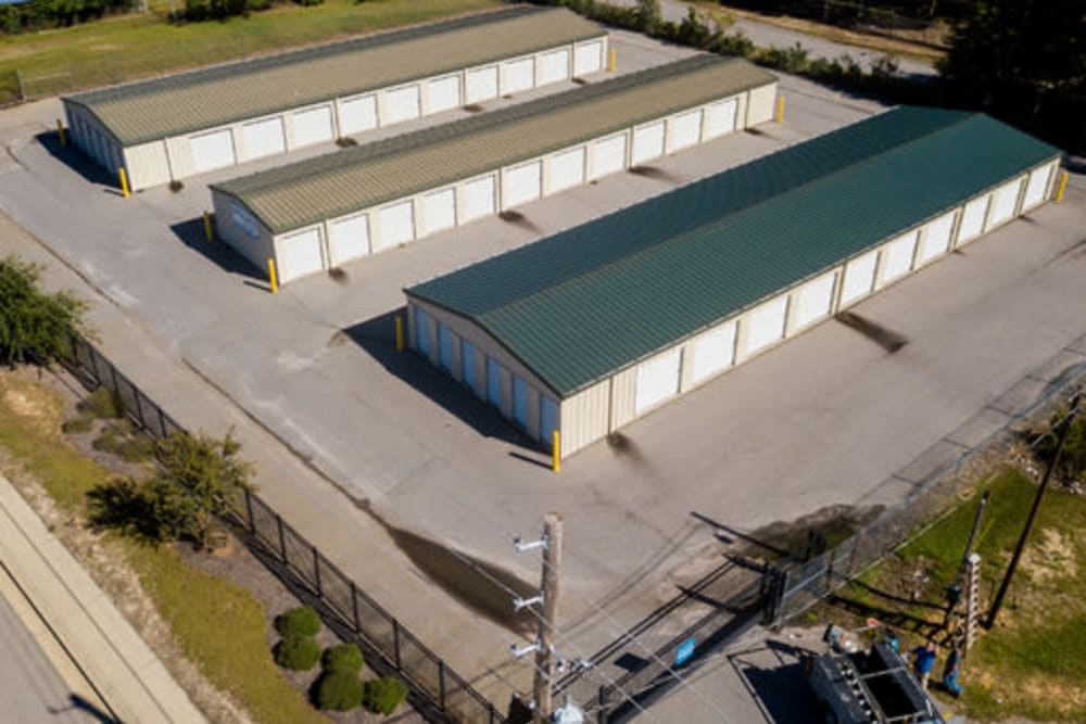 Aerial view of StayLock Storage in Camden, South Carolina