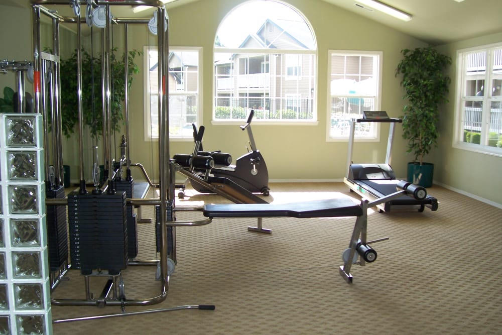 Our Apartments in Portland, Oregon offer a Fitness Center