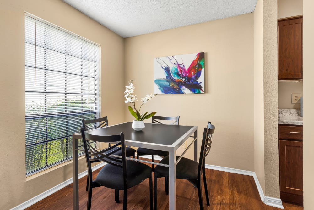 Dining room at Stoneybrook Apartments and Townhomes