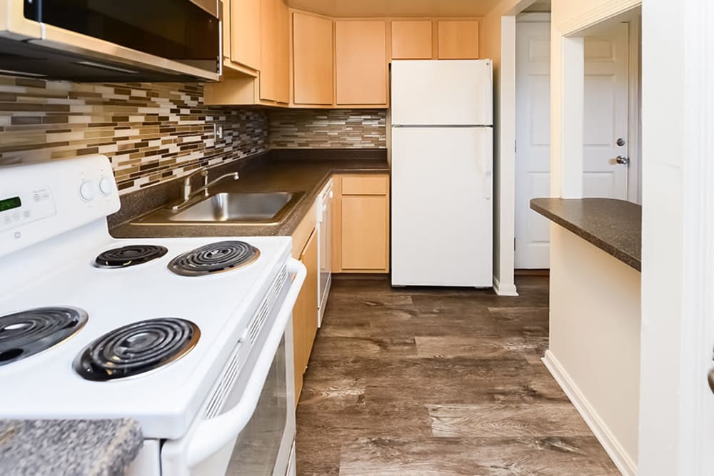 Kitchen at Apartments in West Chester, Pennsylvania