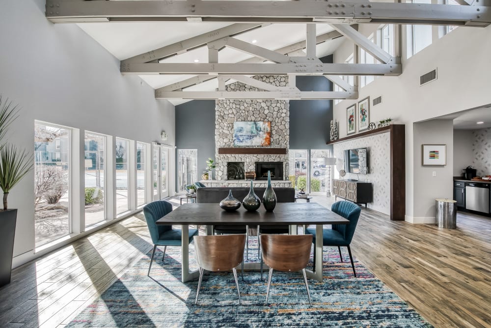 Beautiful Clubhouse at The Lodge at McCarran Ranch Apartment Homes in Reno, Nevada