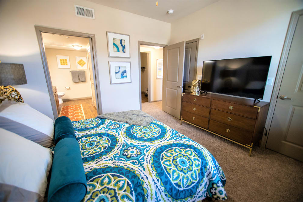 Master bedroom at Enclave at Grapevine in Grapevine, Texas