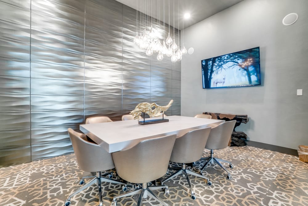 Conference room at One90 Firewheel in Garland, Texas