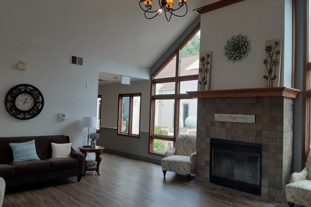 Spacious apartments at The Atrium in Rockford, Illinois.