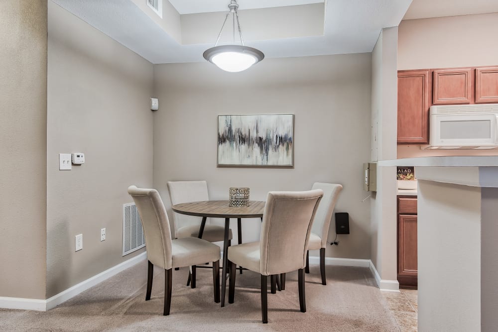 Dining Room at Cornerstone Apartments in Independence, Missouri