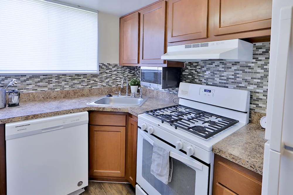 Kitchen at Princeton Estates Apartment Homes in Temple Hills, Maryland