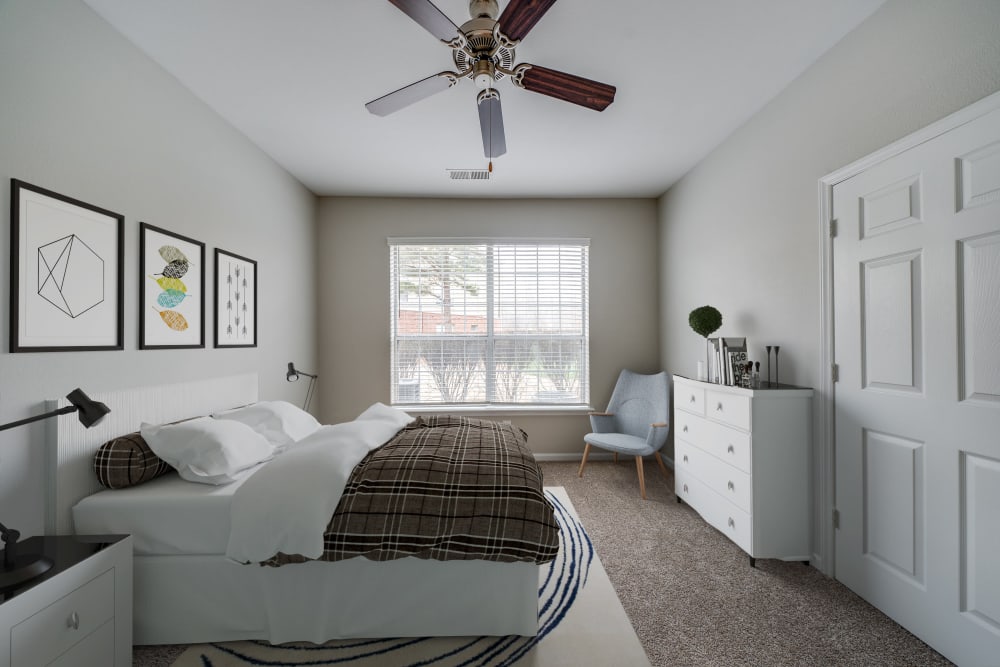 Large bedroom at Preston View in Morrisville, North Carolina
