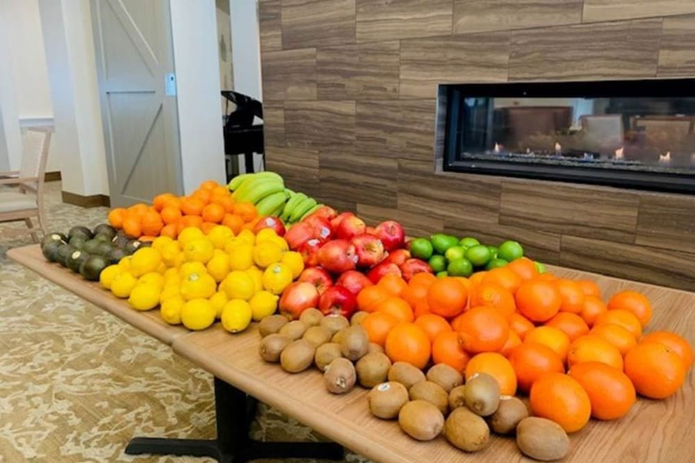 Fruit ready for delivery to Clearwater residents