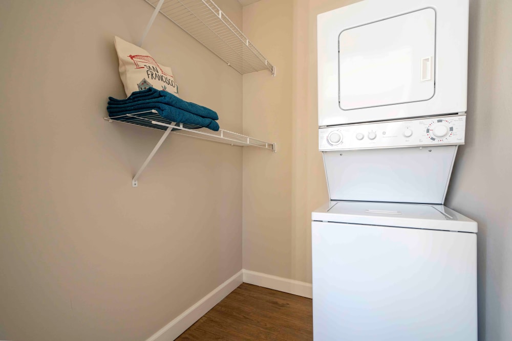 Sofi Berryessa in San Jose, California offers Apartments with a Washer and Dryer