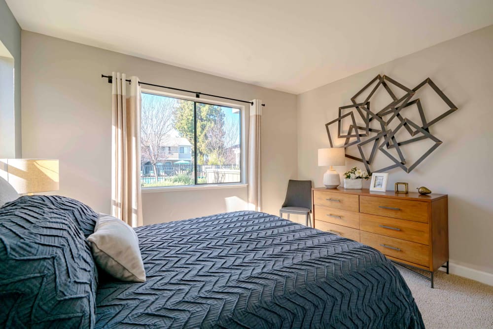 Bedroom at Sofi Berryessa in San Jose, California