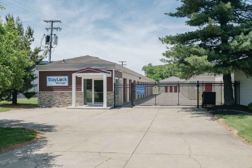 Exterior view of StayLock Storage in Elkhart, Indiana