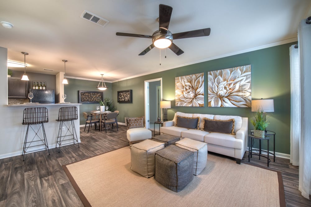 Open floor plans at Olympus Hillwood in Murfreesboro, Tennessee