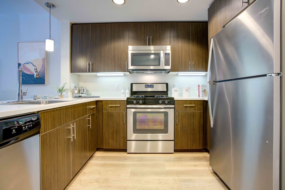 Our Apartments in San Jose, California offer a Kitchen