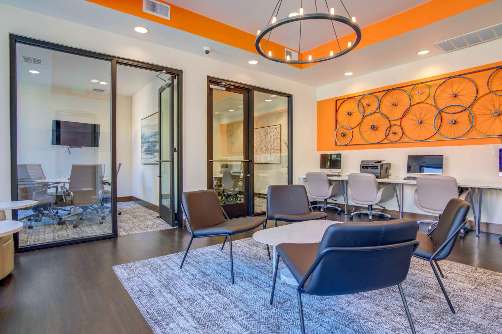 Business Center at Sofi Riverview Park in San Jose, California