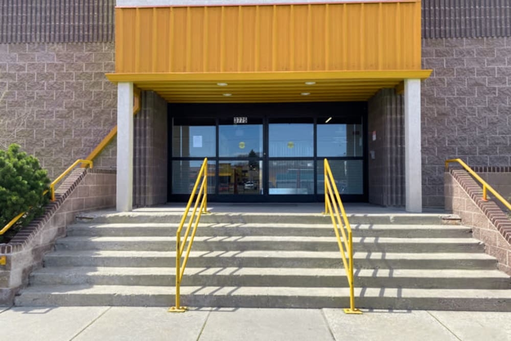 The front entrance to Storage 365 in Colorado Springs, Colorado
