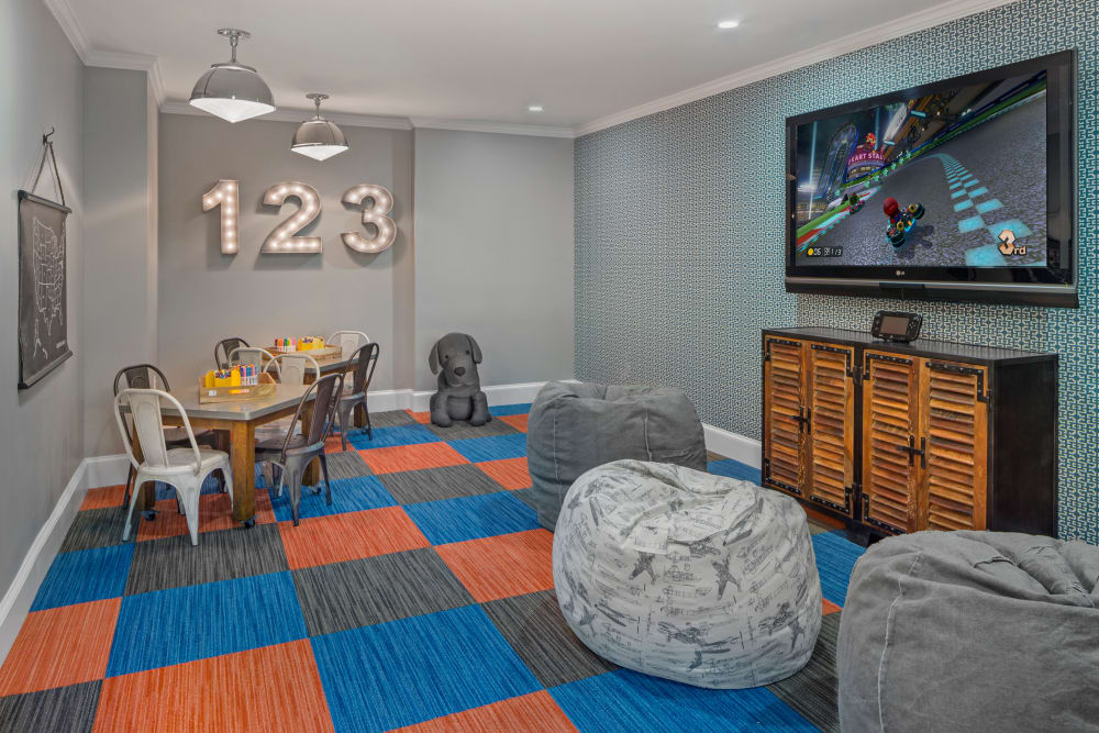 Game room at Bradlee Danvers in Danvers, Massachusetts