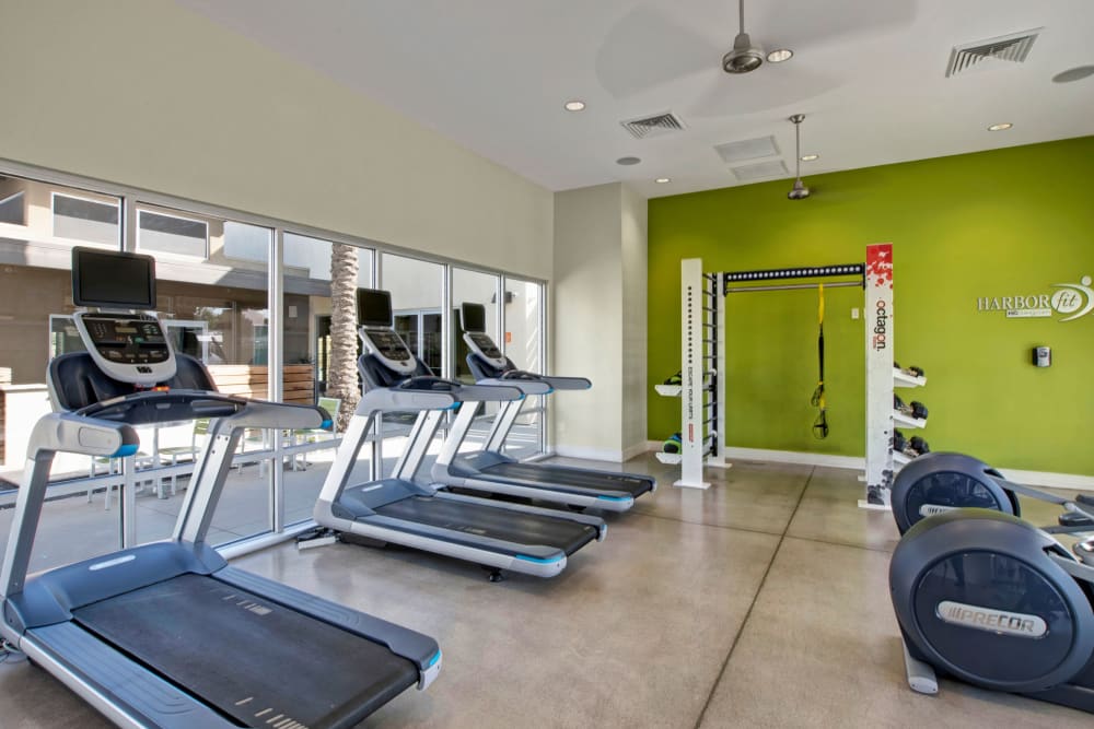 Avia McCormick Ranch Apartments gym area in Scottsdale, Arizona