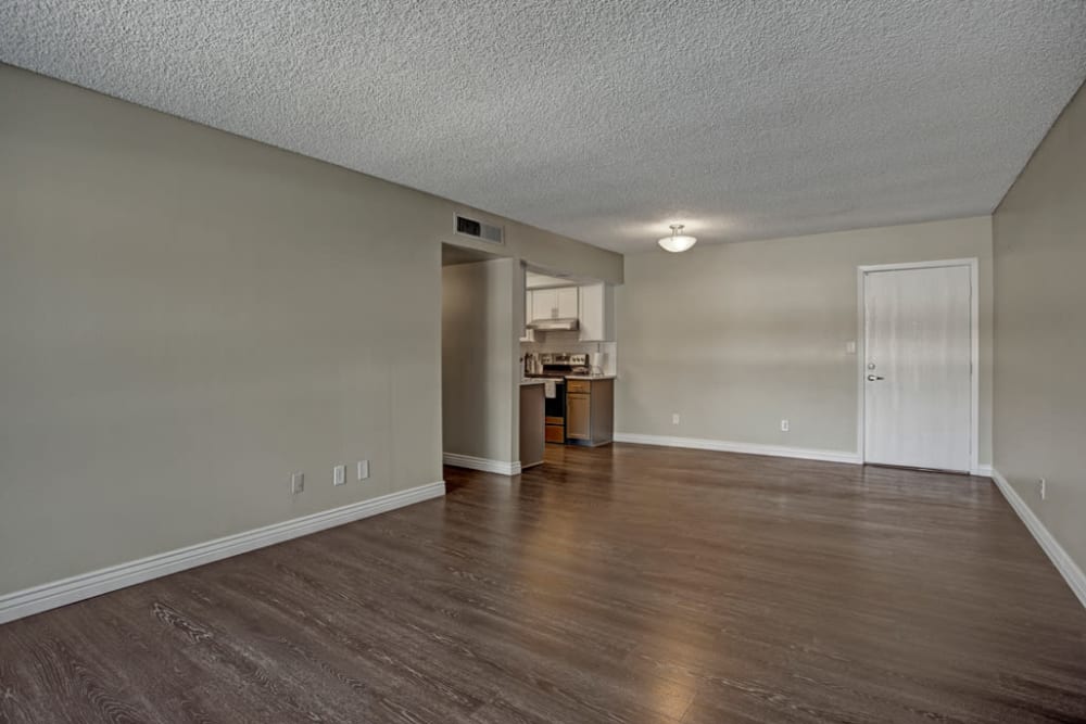 Wood floors at Avia McCormick Ranch Apartments in Scottsdale, Arizona