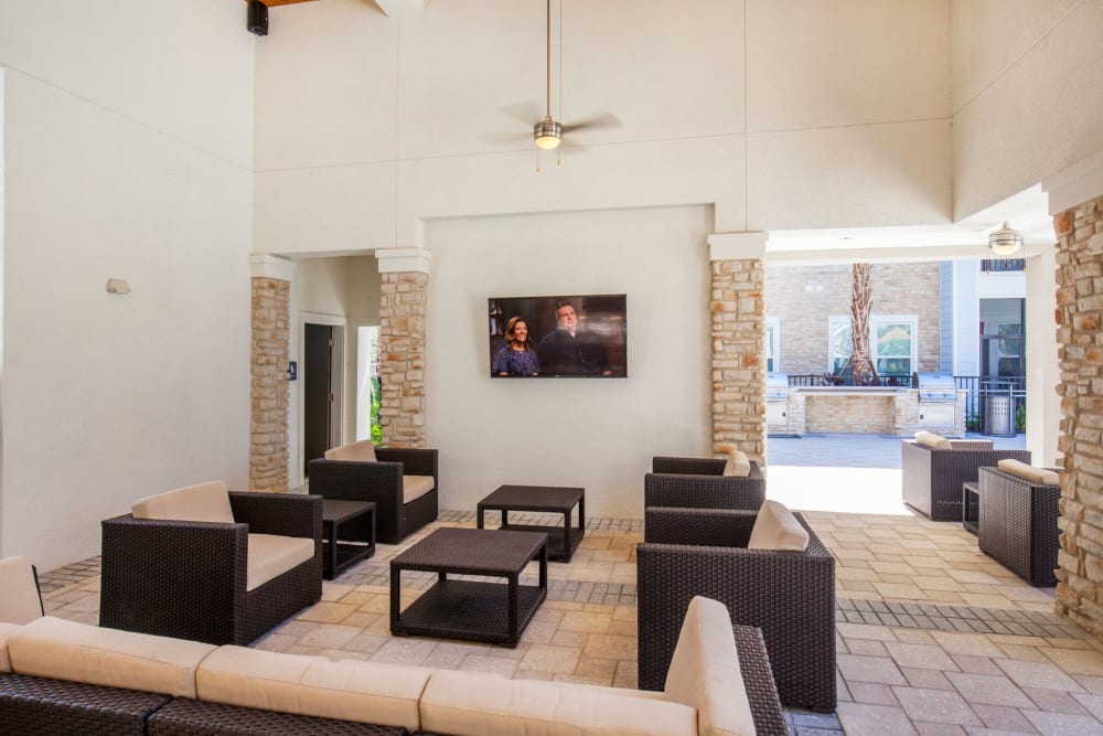 Clubhouse for residents at Linden Audubon Park in Orlando, Florida