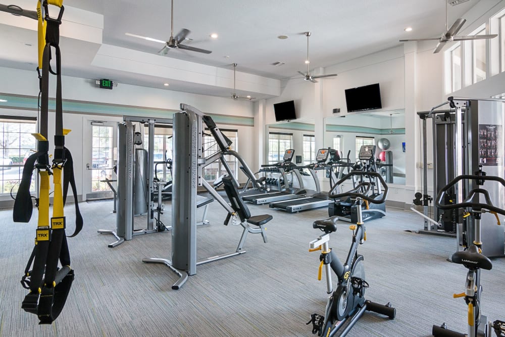 Gym at Landings at Four Corners in Davenport, Florida