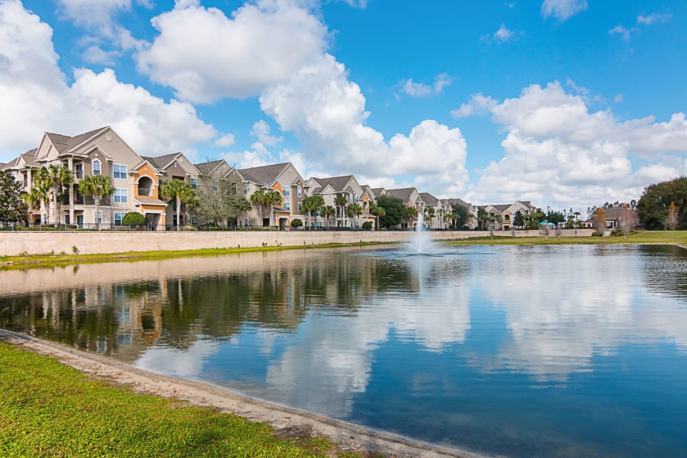 Water views at Landings at Four Corners in Davenport, Florida