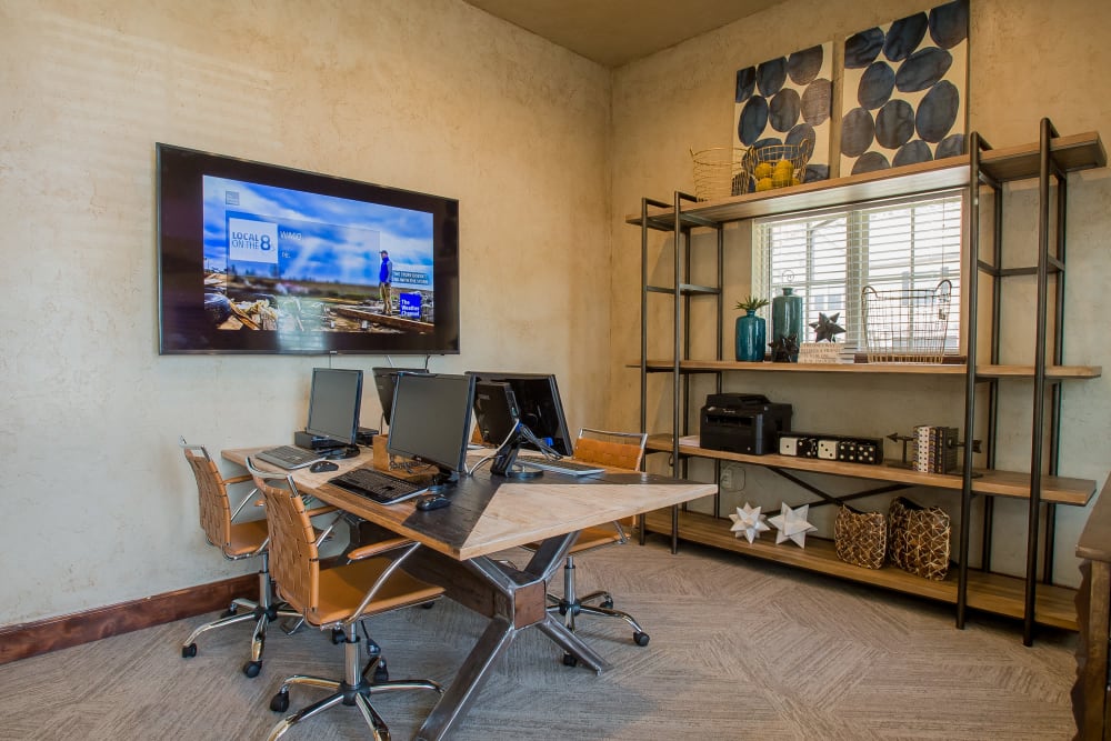 Community office space at Tuscany Ranch