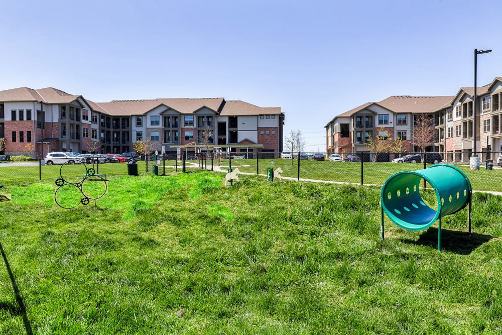 Enjoy Apartments with a Dog Park at Boulders at Overland Park Apartments 