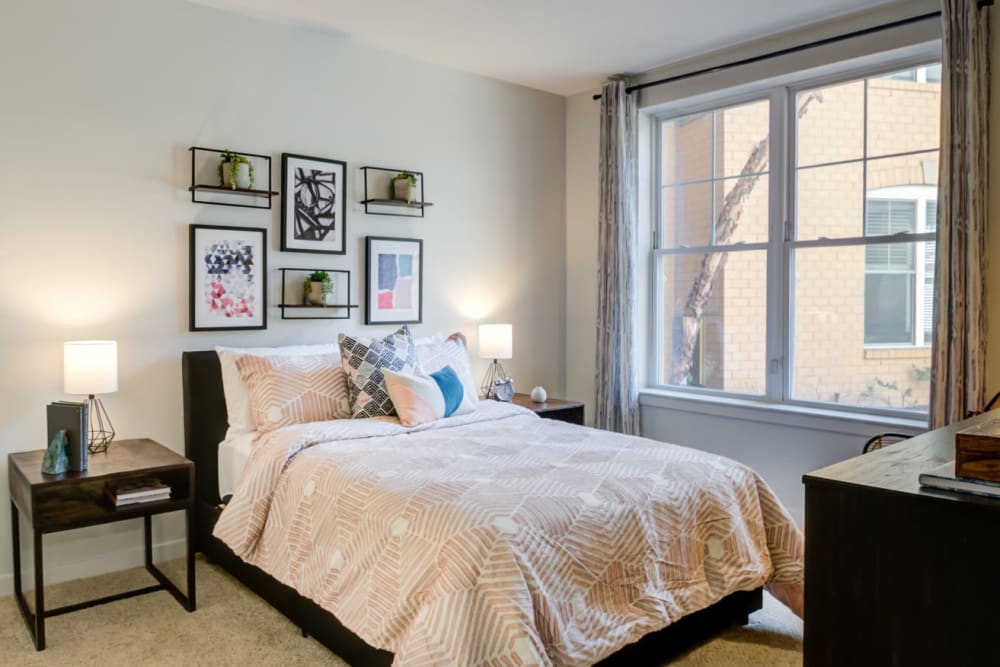 Bedroom at Sofi at Morristown Station in Morristown, New Jersey