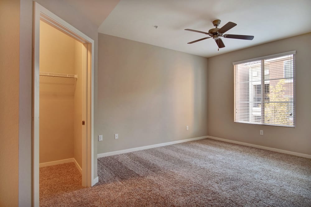 Bedroom at Apartments in Henderson, Nevada