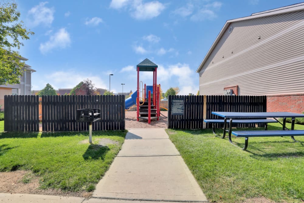 Our Apartments in Fort Collins, Colorado offer a Playground
