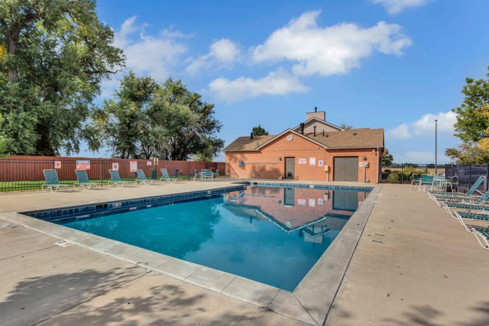 Swimming Pool at Townhomes in Fort Collins, Colorado