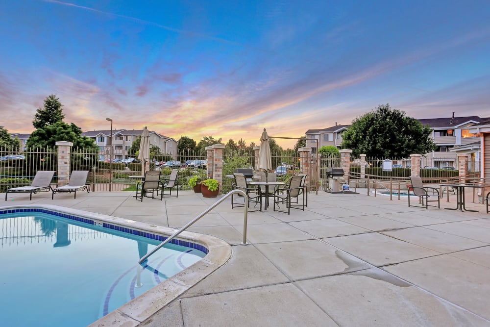 Swimming Pool at Pavilions at Silver Sage in Fort Collins, Colorado