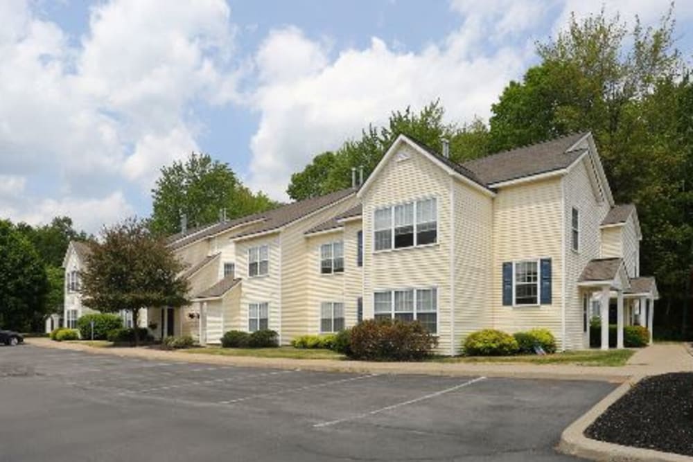 Exterior View at The Landings Apartments in Clifton Park, New York