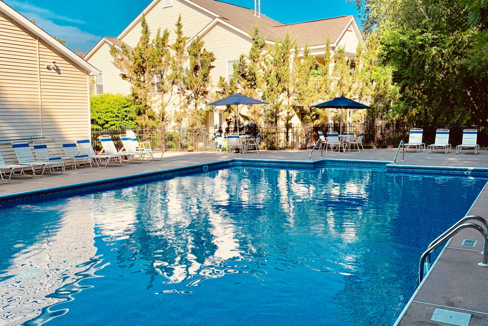 Swimming Pool at The Landings Apartments in Clifton Park, New York